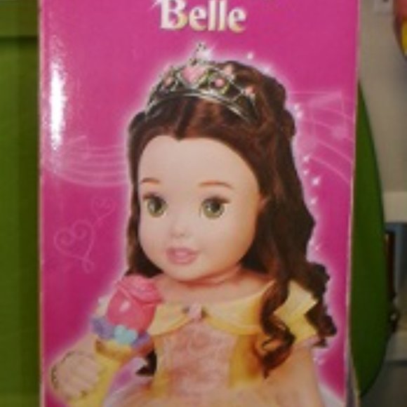 NIB My First Disney Princess Belle Singing & Storytelling Interactive 20" Doll - Picture 12 of 16